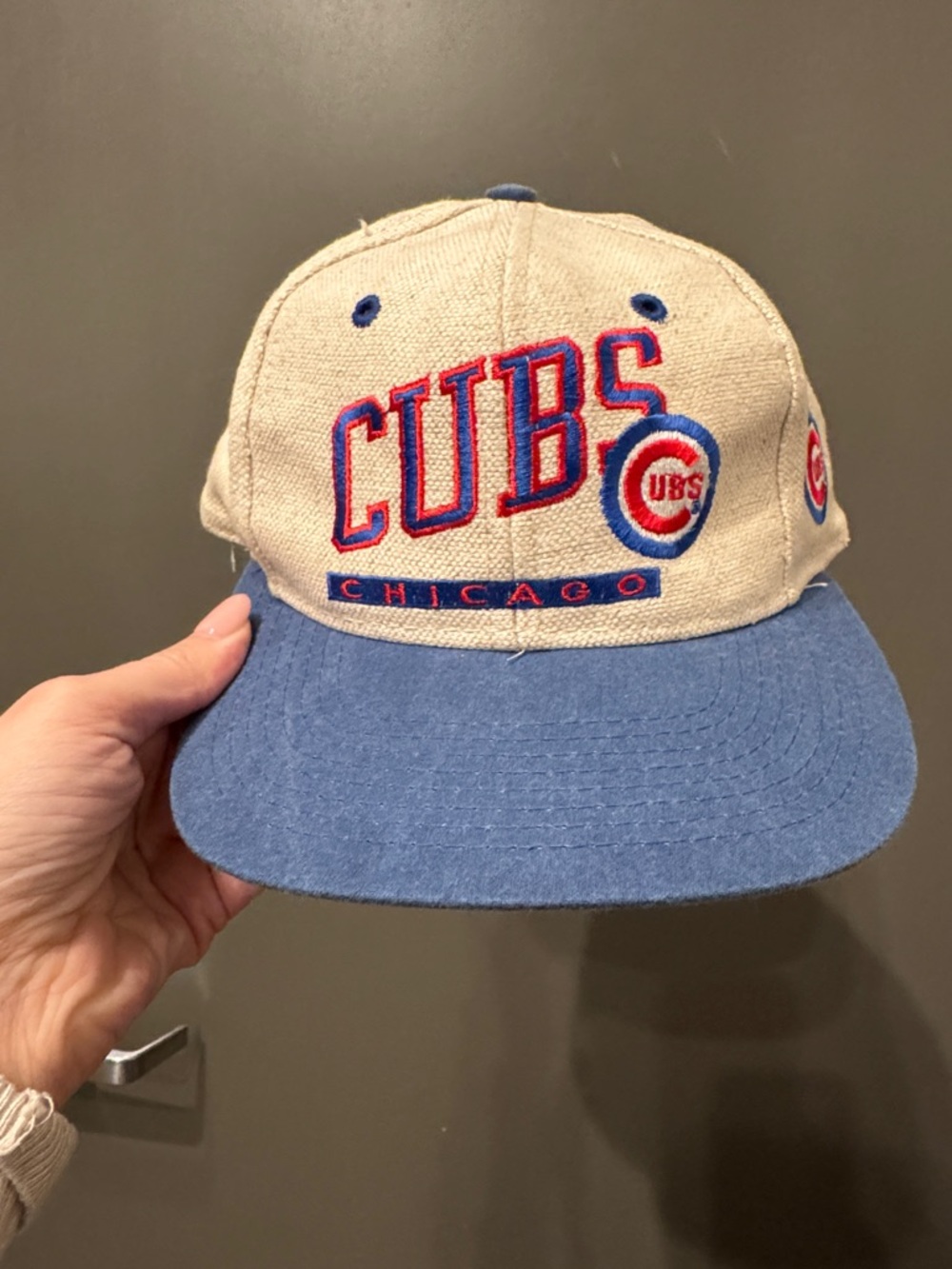 Chicago Cubs Vintage SnapBack Baseball Hat